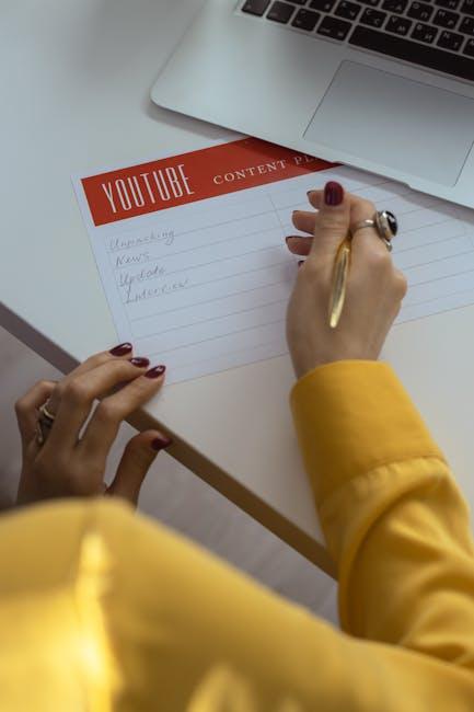 Enhancing‍ Your Work: Leveraging​ YouTube Content Responsibly